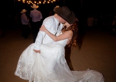 Western Wedding Kiss Thorsons Arena